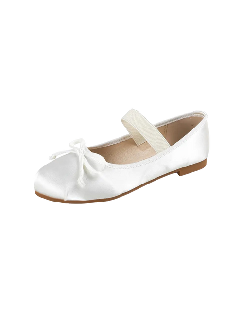 Load image into Gallery viewer, Beige Ballet Flats
