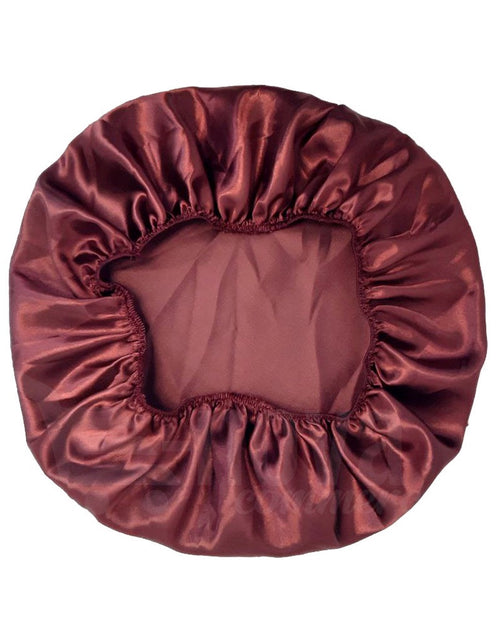 Load image into Gallery viewer, Anti-frizz Satin Cap with Elastic
