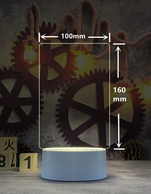 Load image into Gallery viewer, LED Note Board Acrylic Light
