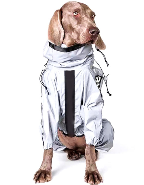 Load image into Gallery viewer, Reflective Dog Raincoat
