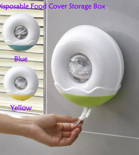 Wall Mounted Plastic Wrap Bag Holder