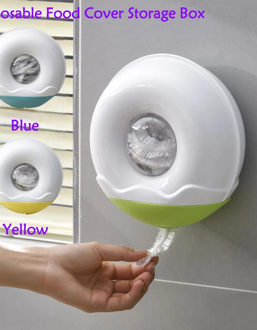 Load image into Gallery viewer, Wall Mounted Plastic Wrap Bag Holder
