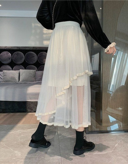 Load image into Gallery viewer, Women Solid Korean Style Women Skirt
