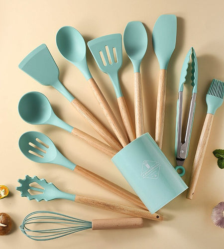 Non Stick Pot Spatula And Spoon