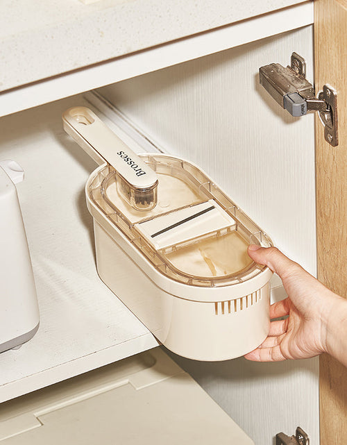 Load image into Gallery viewer, Multifunction Vegetable Cutter With Basket And Brush

