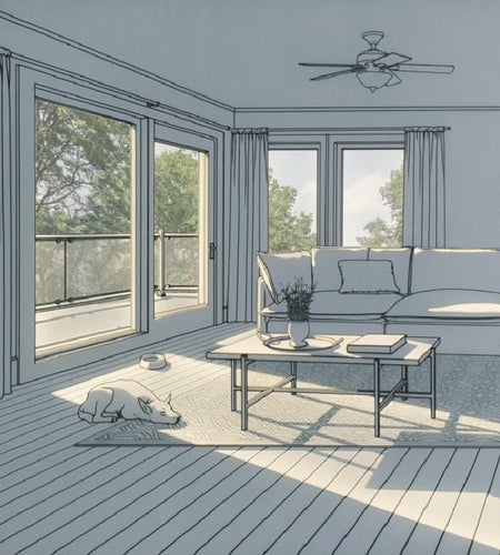 Wooden Atmospheric Wall Lamp