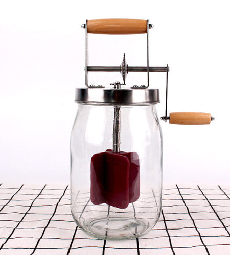 Homemade Manual Butter Maker