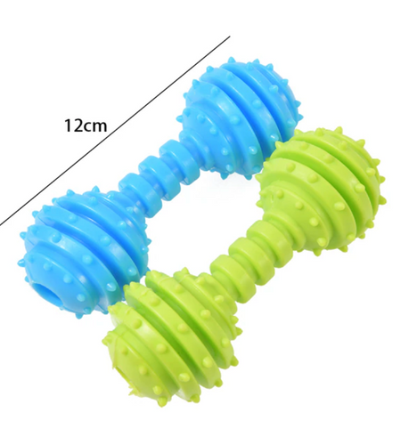 Dumbell Rubber Toy