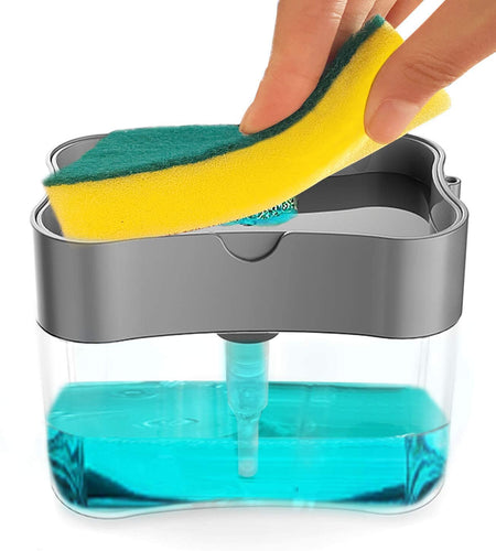 Soap Dispenser and Sponge Caddy