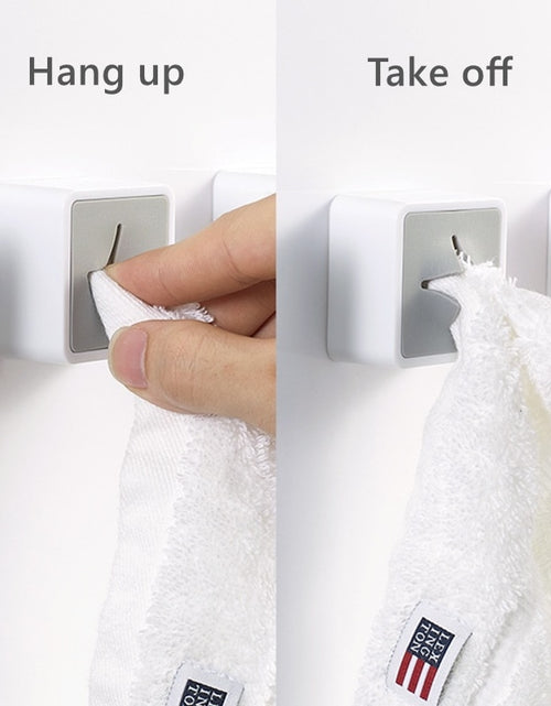 Load image into Gallery viewer, Punch Free Towel Plug Holder
