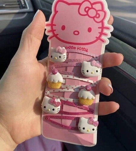 Children Cute Cartoon Hairpins