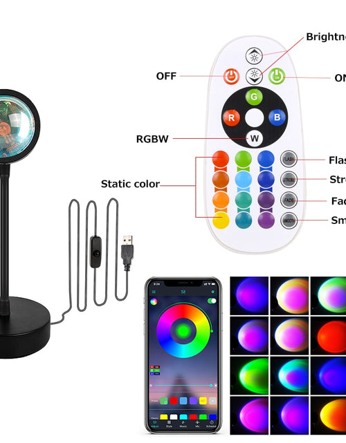 Load image into Gallery viewer, Sunset Projection Night Light
