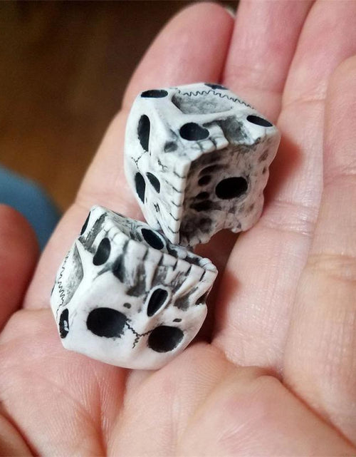 Load image into Gallery viewer, 1Pcs 6-Sided Skull Dice
