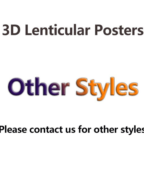 Load image into Gallery viewer, 3D Anime Motion Lenticular Print Posters
