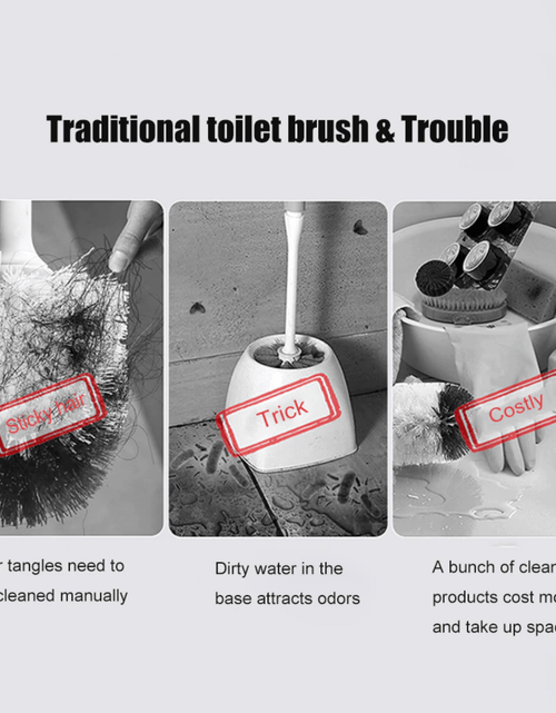 Load image into Gallery viewer, Disposable Toilet Brush
