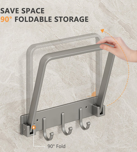 Wall Mounted Foldable Storage Shelves