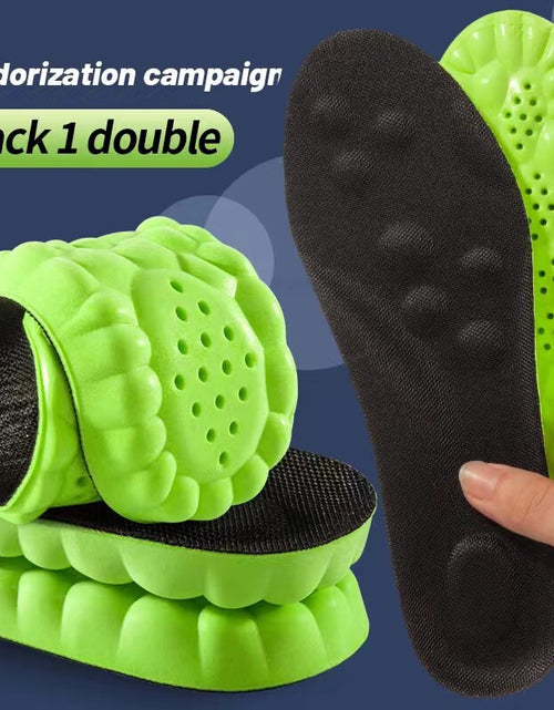 Load image into Gallery viewer, 4D Latex Sport Support Running Insoles
