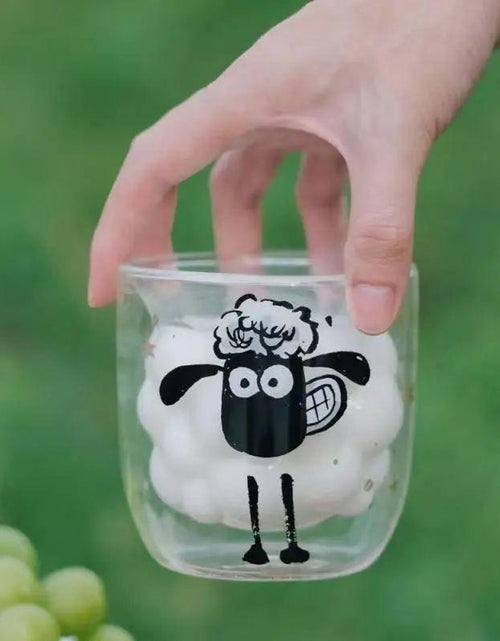 Load image into Gallery viewer, Cute Cartoon Double Glass
