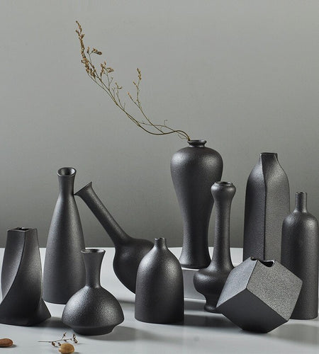 Black Glaze Vase