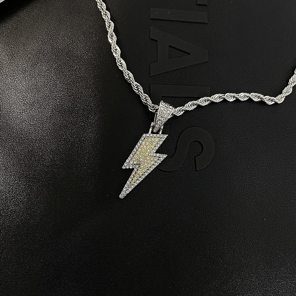 Lightning Pendant Necklace