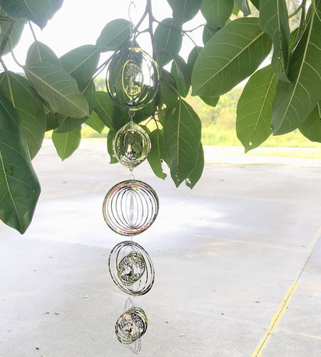 3D Rotating Wind Chimes