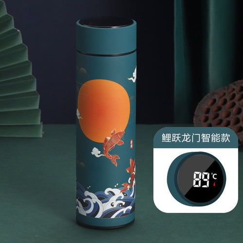 Load image into Gallery viewer, Temperature Display Thermos Bottle
