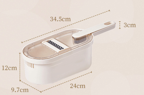 Load image into Gallery viewer, Multifunction Vegetable Cutter With Basket And Brush
