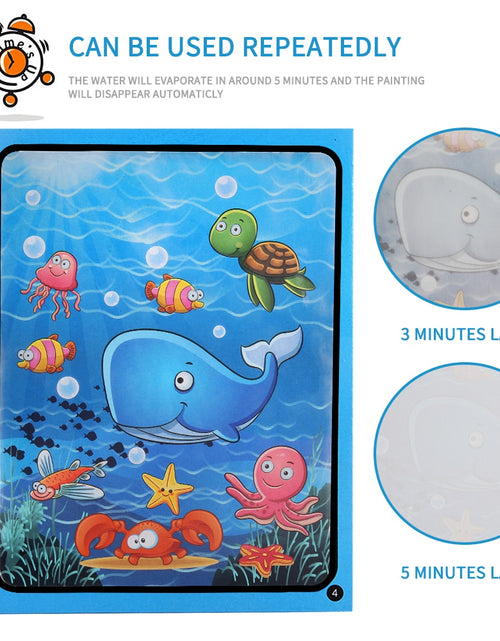 Load image into Gallery viewer, Magic Water Drawing Coloring  Book
