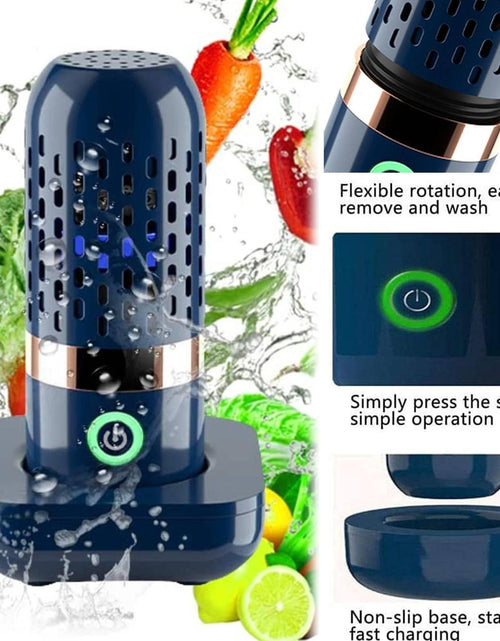 Load image into Gallery viewer, Wireless Fruit Vegetable Cleaner Capsule
