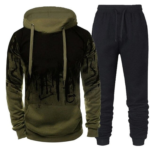 Load image into Gallery viewer, Tracksuit Hoodie and Pants Set
