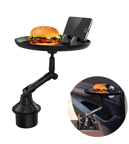 Adjustable Car Folding Tray Holder