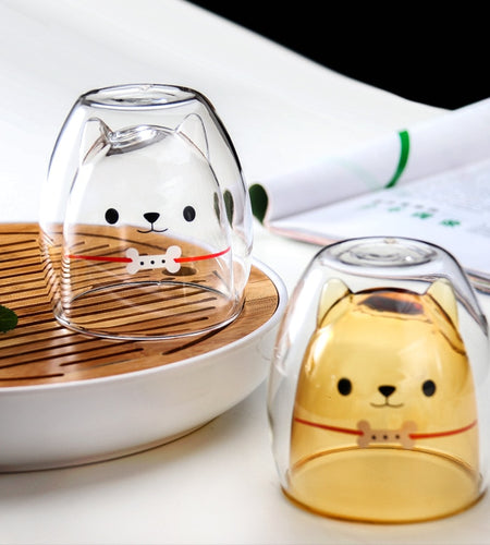 Double-layer Glass Mug