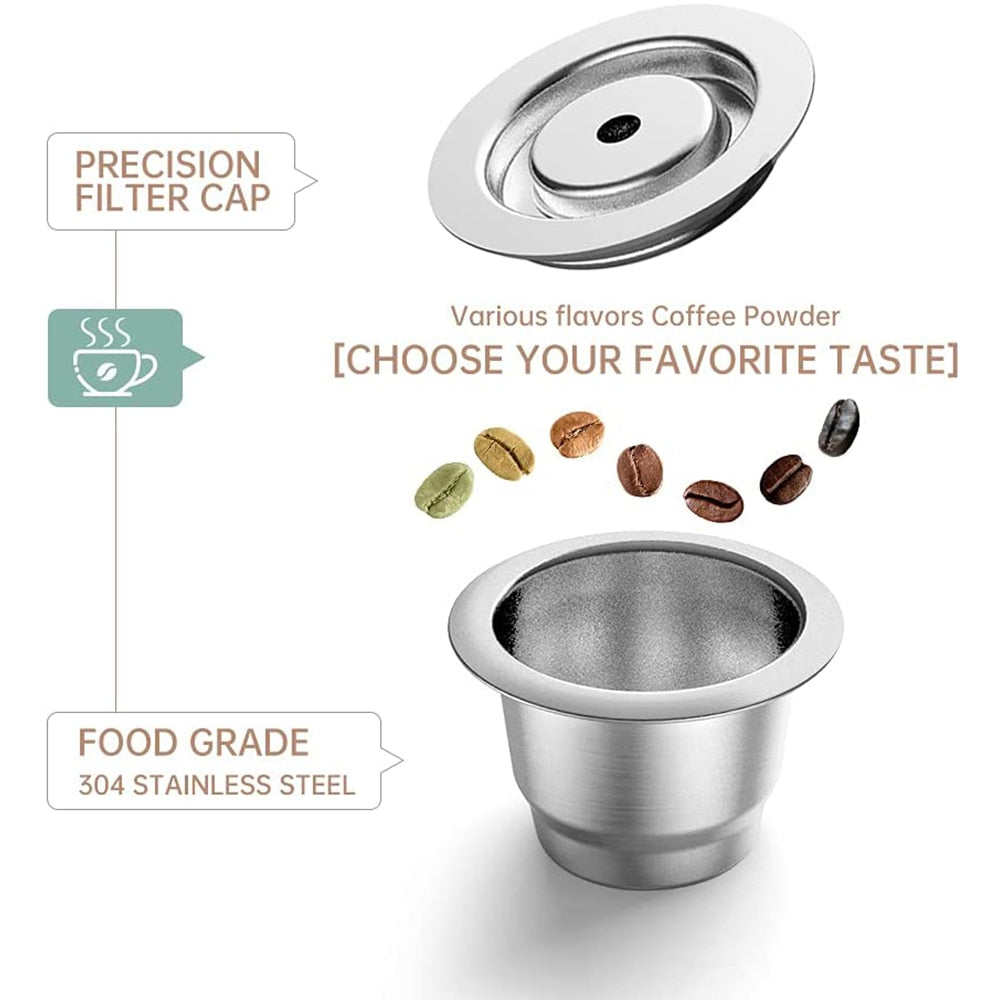 Reusable Coffee Capsule For Nespresso