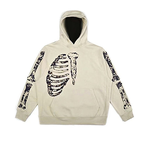 Load image into Gallery viewer, Streetwear Skull Print Hoodies
