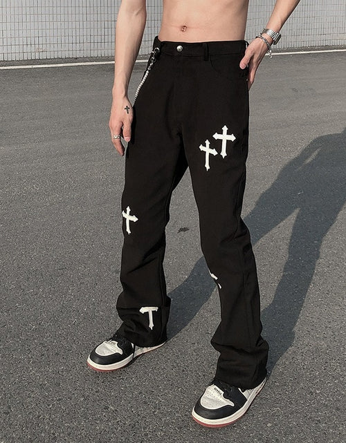 Load image into Gallery viewer, ICCLEK High Street Loose Casual Pants
